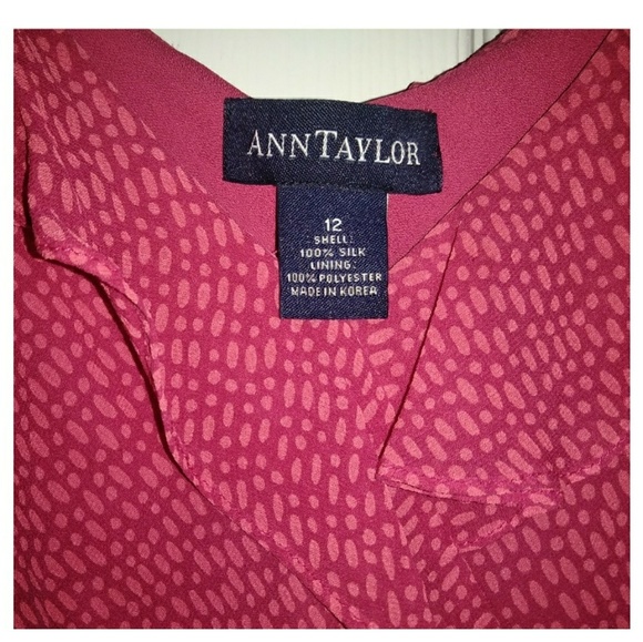 Ann Taylor Dresses & Skirts - Silk Sleeveless dress